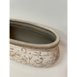 Cachepot Ovale - beige