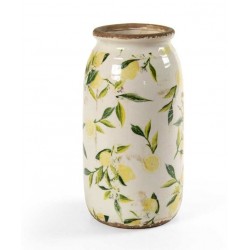 Vaso Portafiori in ceramica limone