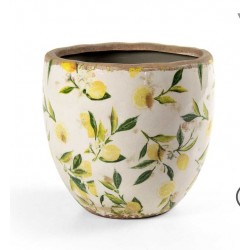 Vaso in ceramica - limone