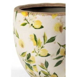 Vaso in ceramica - limone