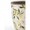 Vaso in ceramica - limoni