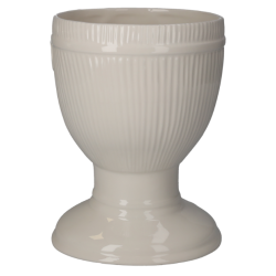 VASO TESTA NAIF BIANCO DECORATIVO IN CERAMICA