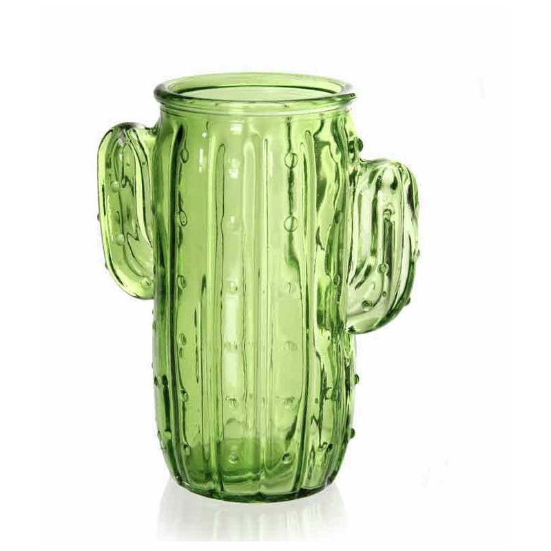 VASO IN VETRO CACTUS