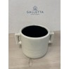 Vaso a tazza bianco